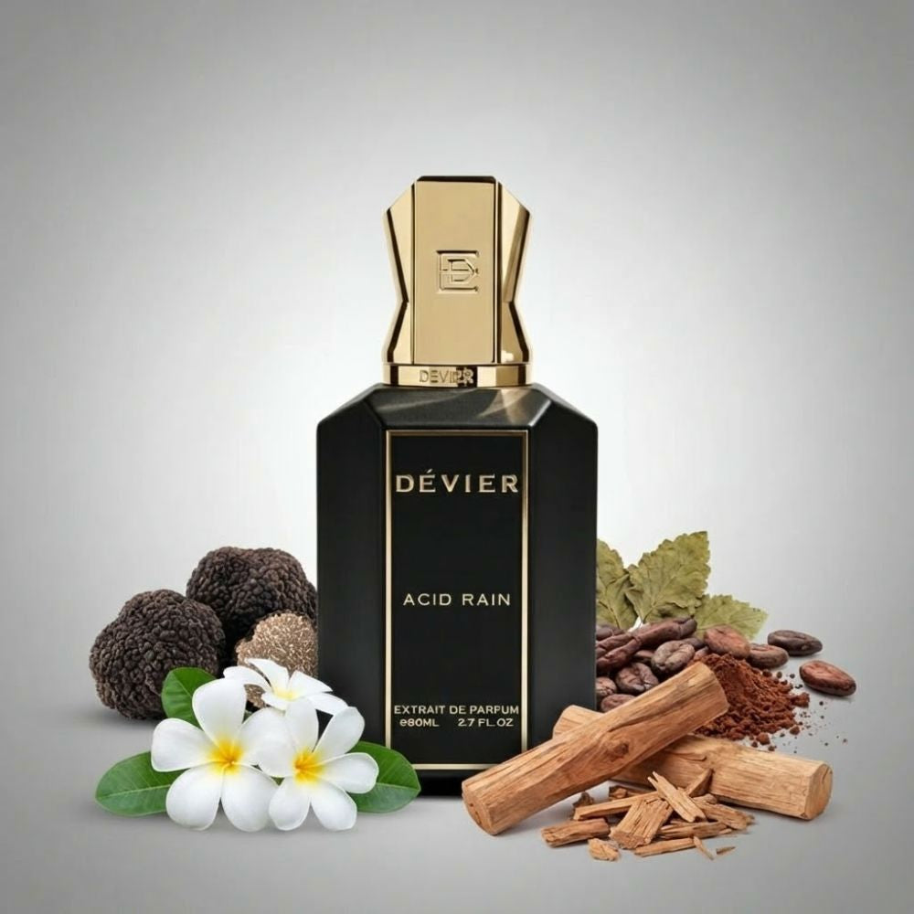 Devier perfume Acid Rain extrait de parfume ingredientes