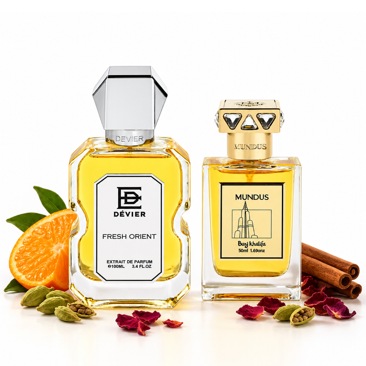 Pareja Oriental · Burj Khalifa + Fresh Orient